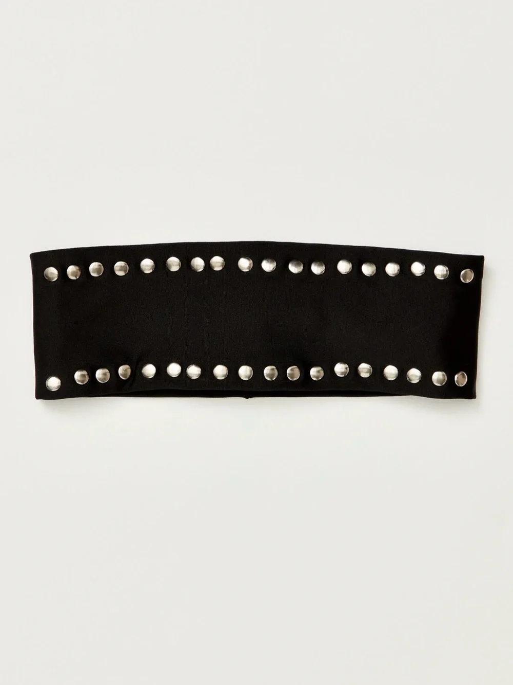 Free People Abbey Black Studded Hair Bandeau